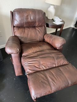 2 Leather Recliner Chairs