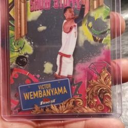 Wembanyama Die Cut Card