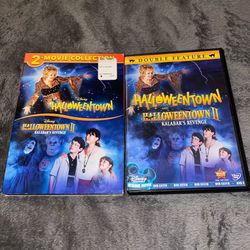 Disney Halloweentown 1 & 2 DVD Lot - Original & 2-Movie Collection Bundle