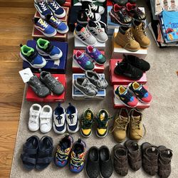 Variety Of Shoes