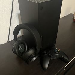 Xbox Series X w/ bluetooth headset & controller - trade for Ps5