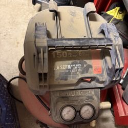 Air compressor and hoses