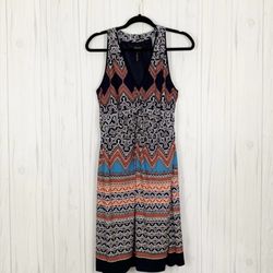 Laundry by Shelli Segal jersey knit material summer dress Sz 10