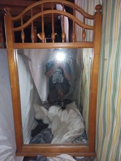 Beautiful Wooden Mirror