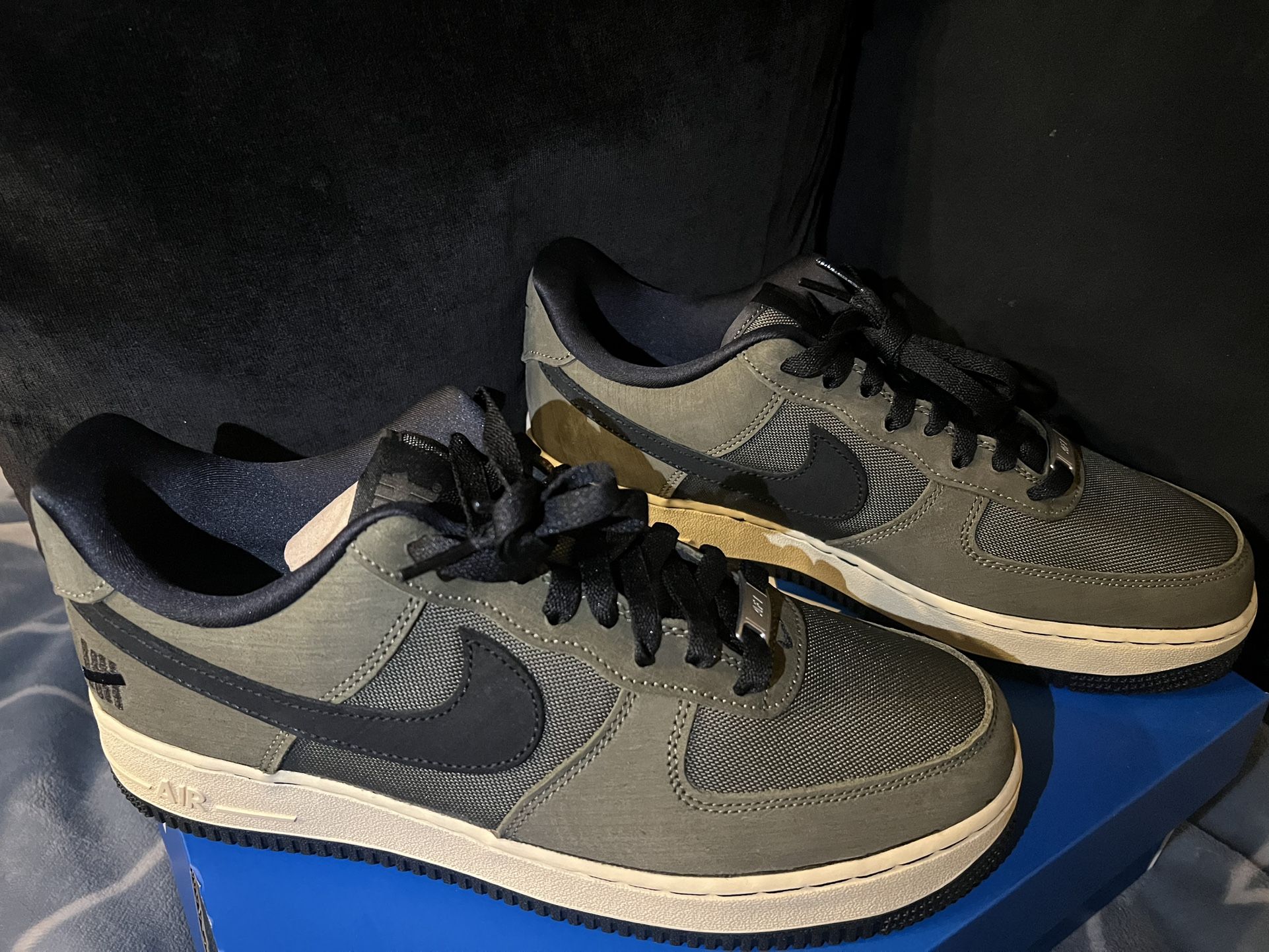 Undefeated Nike Ballistic Dunk Vs. AF1 Size 9