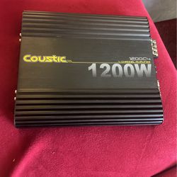 Coustic Amplifier 1200 4 Channel