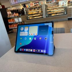 Apple iPad Air 13" M2 (2024) 128GB Cellular Unlocked + ProCase Case - A2899