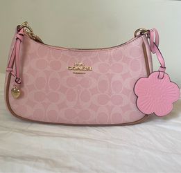 Coach Signature Pink Terry Bag