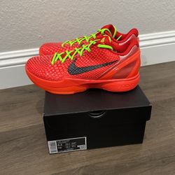 Nike Kobe 6 Reverse Grinch Size 8.5