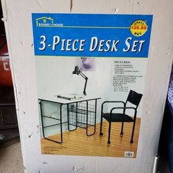 3 piece desk set