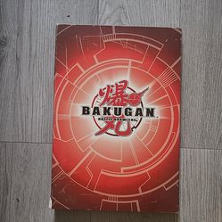 Bakugan cards with folder