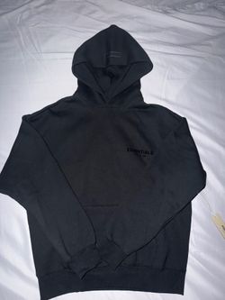 New Essentials black hoodie size-Medium