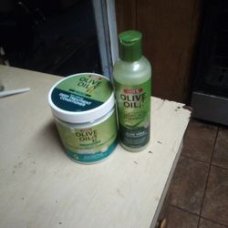 Olive Oil Deep Treatment Conditioner And Olive Oil Creamy Shampoo 