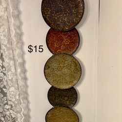 Variety Of Metal Art Work… Price Is On The Photo