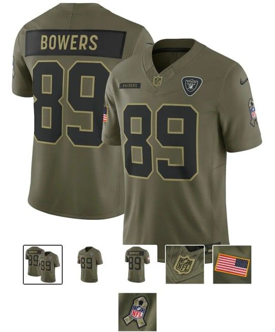 Brock Bowers Raiders Jersey