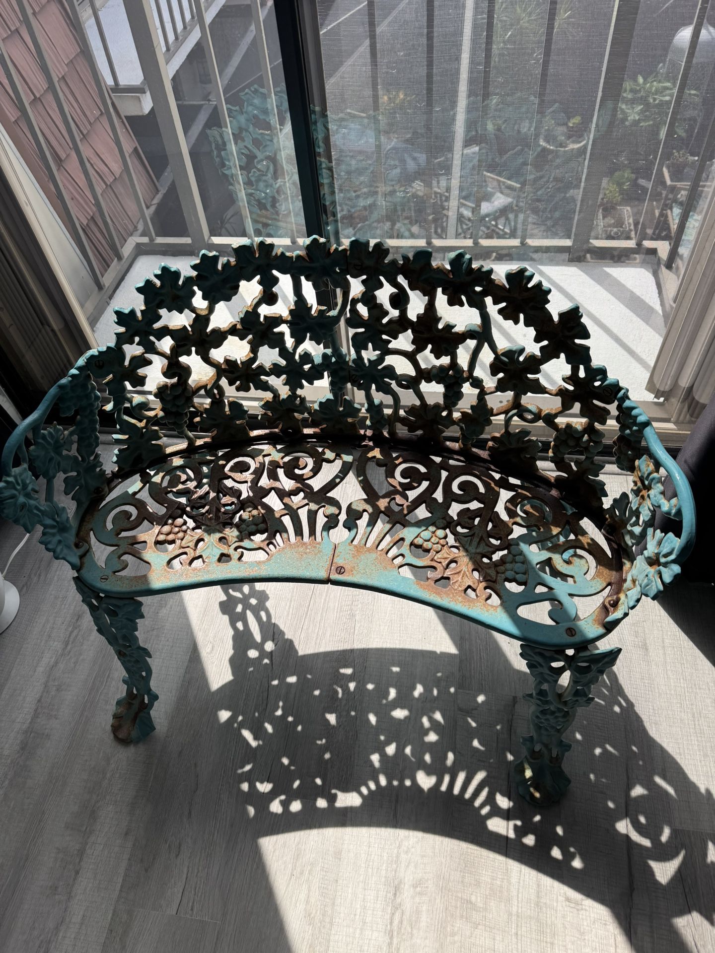 wrought iron patio set
