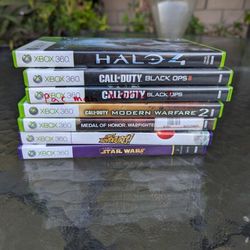 Xbox 360 Games Halo Call Of Duty 