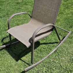 Outdoor Patio Rocking Chair In Very Good Condition 