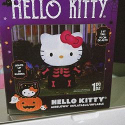 Hello Kitty Halloween Outside Inflatable From Lowe’s 