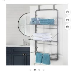 Neatfreak! Cascading over the Door 3 Shelf Drying Rack $25