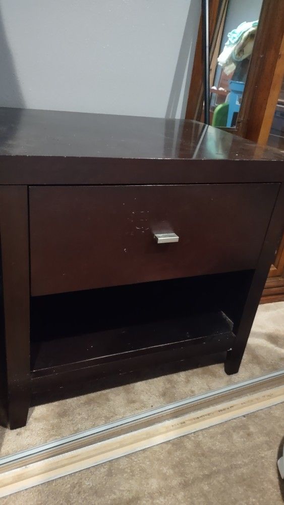Side Table With Storage
