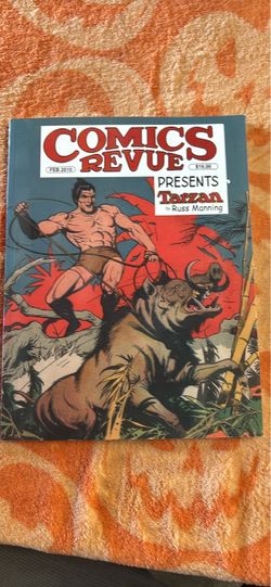 Comics Revue Presents Tarzan by Russ Manning Feb 2010