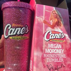 Megan M rhinestone cup