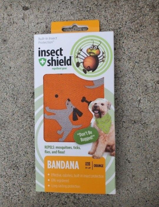Mosquitoes Repel Bandana For Dogs