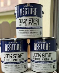 Deck Start Wood Primer Home Improved Exterior Backyard Fence Paint Painting