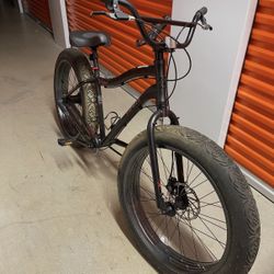 Firmstrong Spider 26” 3-Speed Fat Tire Cruiser – Matte Black