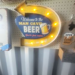 Man Cave Signs 