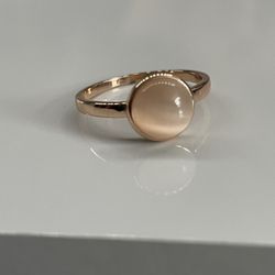 Rose Gold Plated Opal Ring
