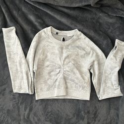 Gymshark Adapt Camo Long Sleeve Cropped Top - M