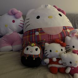 hello kitty plush toy collection 