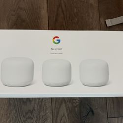 Google WiFi router And Point
