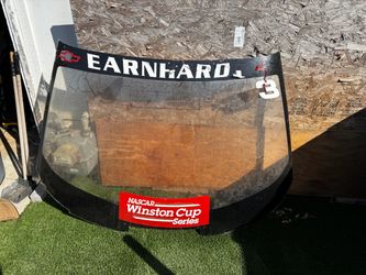 NASCAR Dale Earnhardt windshield