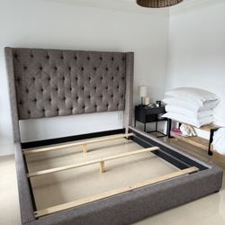 Upholstered King Bed