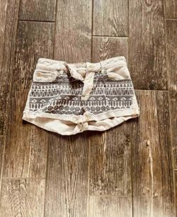 XS High Rise Tribal Print Shorts