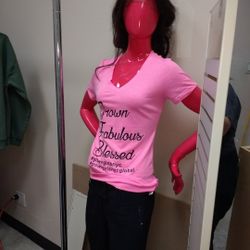 Pink mannequin full body Display