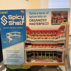 Spicy shelf stackable organizer