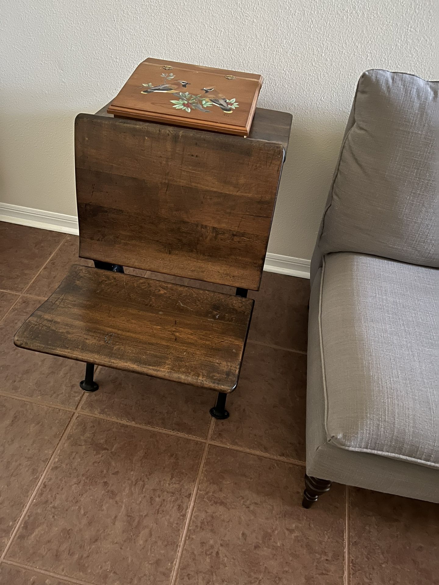 Antique School Desks