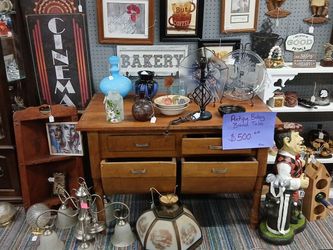 Antique bread table. refurbish for improvement price