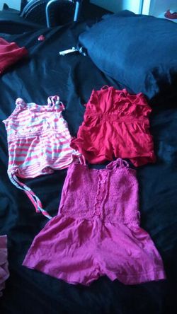 Girls rompers