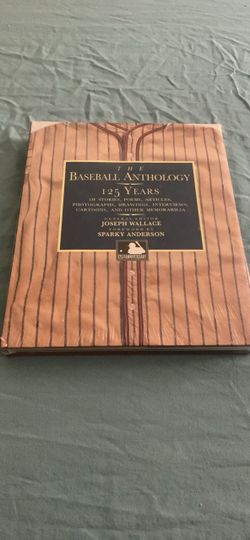 Factory sealed The Baseball Anthology 125 Years Book