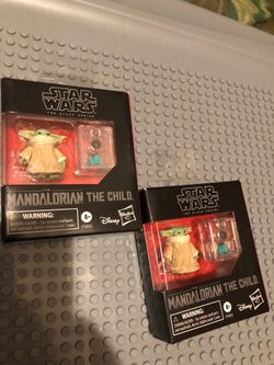 Star Wars Black Mandalorian The Child. (Baby Yoda.) New.