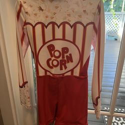 Girls Costume Popcorn Costume.