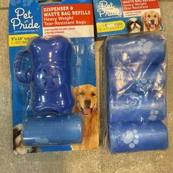 Pet Pride® Heavy Weight Tear-Resistant Dispenser & Waste Bag Refills  