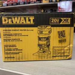 Dewalt New Router XR Brushless 