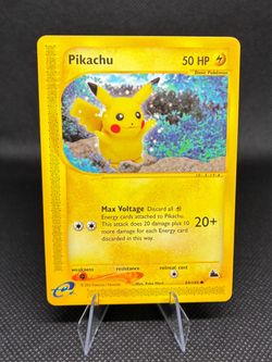 NM Skyridge Pikachu 84/144 Reverse Holo Card (Pokemon)