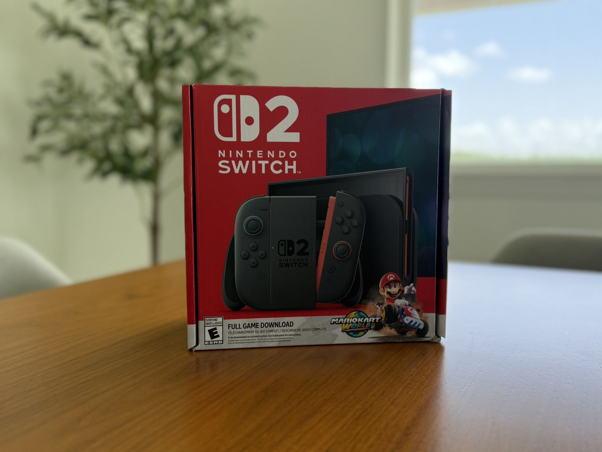 Brand New Nintendo Switch 2 Mario Kart World Bundle, Sealed in Box